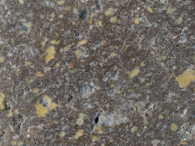 close up of porphyritic basalt