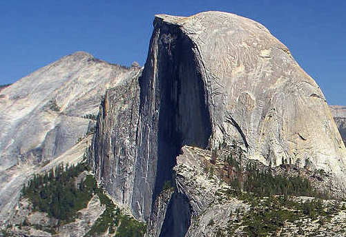 Typical landscape of the Sierra Nevada