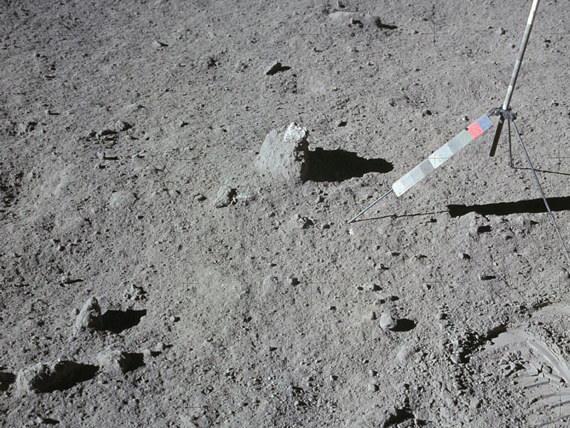 Lunar surface close to the 15415 sample location