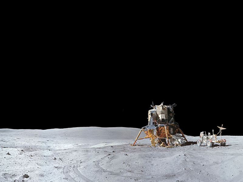 The Apollo 16 landing site