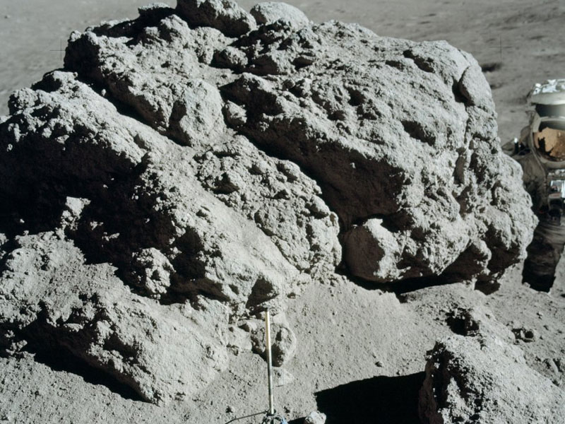 Lunar surface close to 72275 sample location