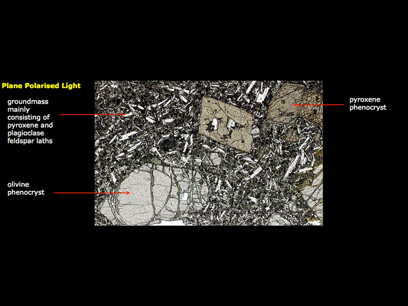 Essexitic olivine basalt