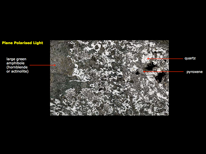 Hornblende porphyrite - Blue Mountains