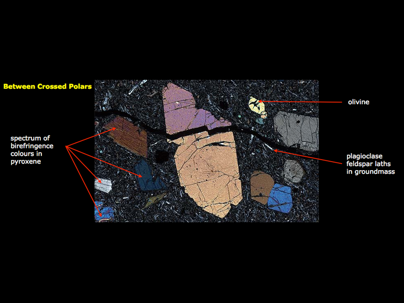 Porphyritic olivine basalt