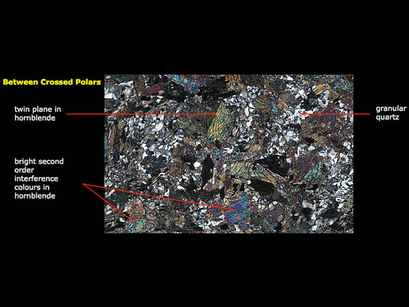 Hornblende schist