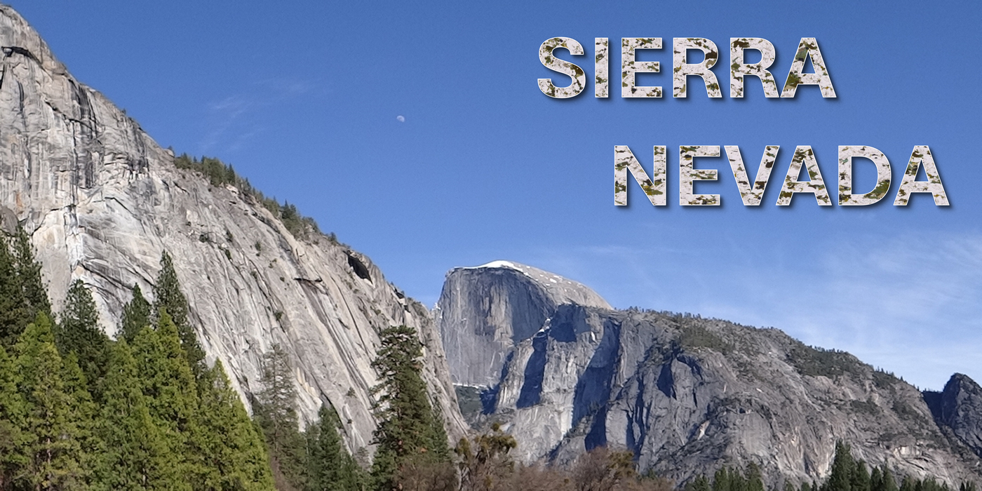Distant view of Half Dome, Yosemite