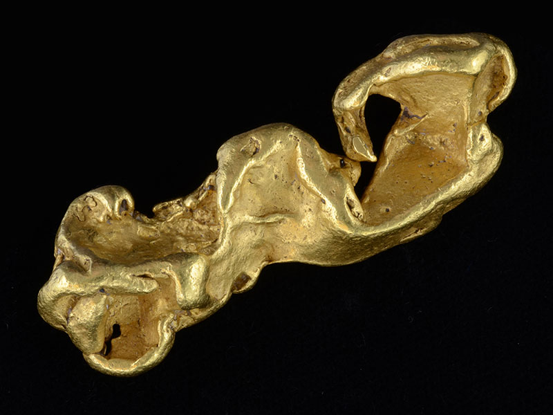 Gold nugget 5 cm in length